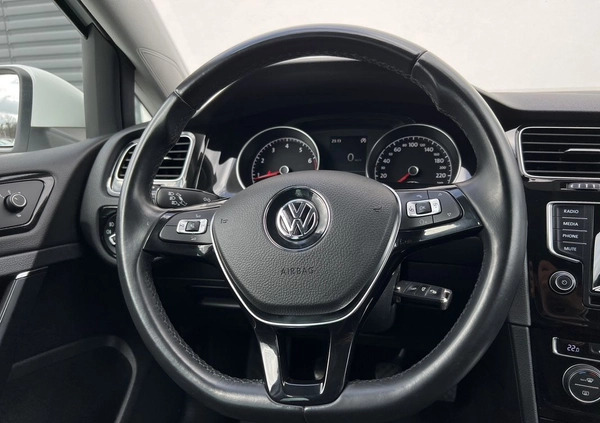 Volkswagen Golf cena 52900 przebieg: 100047, rok produkcji 2014 z Rakoniewice małe 631